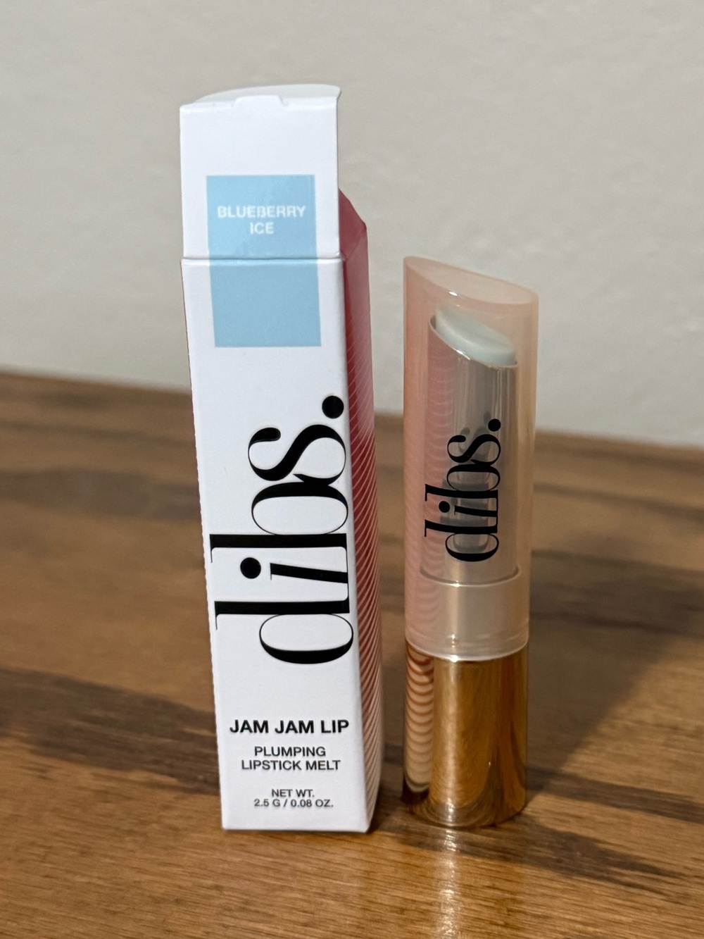 Dibs Jam Jam Plumping Lip Melt - Blueberry Ice Retail $26